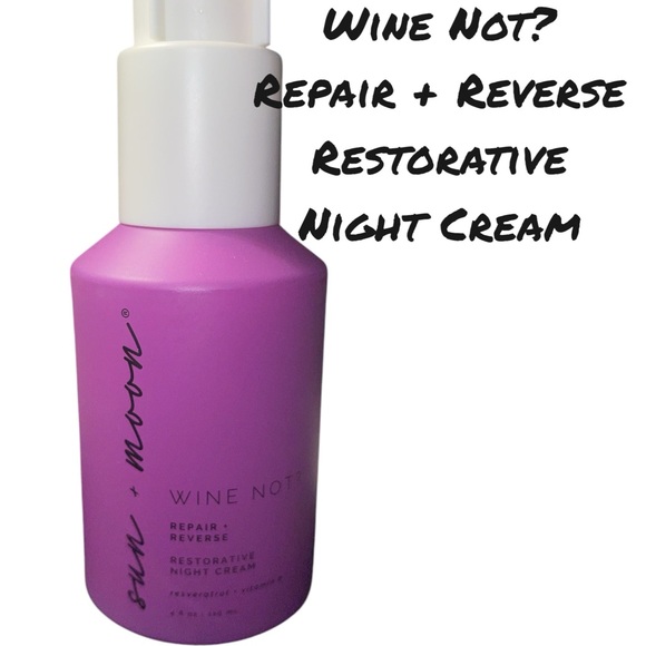 Sun + Moon  wine not? Repair + Reverse Restorative Night Cream case of 6 - Picture 1 of 10
